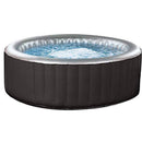 ALUNVA Adult Spa,Hot Spring,Hydrotherapy Pool,Family Inflatable Swimming Pool,Full-Sized Inflatable Pools,Outdoor Blow Up Pool,Extra Large Easy Set-Black. 165x70cm(65x28inch)