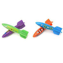 Amonida Beautiful Appearance Bright Color 4Pcs Children Diving Toy, Pvc Children Swimming Toy, Easy To Carry For Swimming Practice Daily Competition(FourColor Mixed)