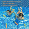 Antetek Octopus Pool Diving Toys, Fun Swimming Pool Dive Toys, for Kids Octopus Bath Toys with Funny Faces