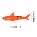 Anu Linen Underwater Diving Toy 4 Pcs Diving Shark Toy Pool Diving Colorful Training Toy Underwater Fun Toy Dog Pool Toys Pool Toys for Toddlers Kids 3-10 8-12