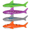Anu Linen Underwater Diving Toy 4 Pcs Diving Shark Toy Pool Diving Colorful Training Toy Underwater Fun Toy Dog Pool Toys Pool Toys for Toddlers Kids 3-10 8-12