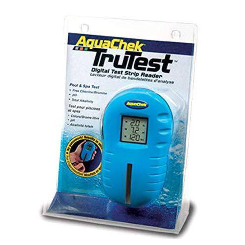 AquaChek 2510400 Trutest Digital Pool Spa Test Strip Reader with 125 Free Strips
