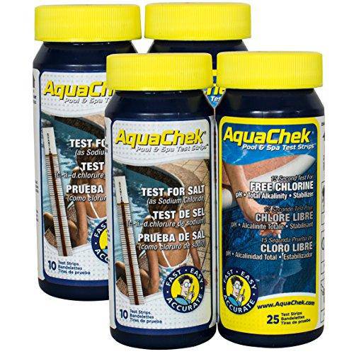 AquaChek 542228A Salt and Chlorine Test Kit (2 Pack)