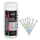 AquaChek 551236 7 in 1 Silver Swimming Pool Spa Chlorine pH Test Strips