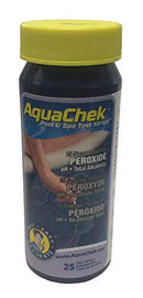 AquaChek 562249 Swimming Pool Spa Peroxide Alkalinity pH Test Strips - 50 Strips