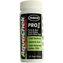 Aquachek Pro II Total Hardness (Calcium and Magnesium) Cyanuric Acid, and TDS Test Strips 25/BTL