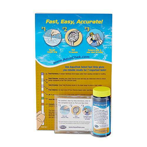 AquaChek Select 7-IN-1 Pool and Spa Test Strips Complete Kit