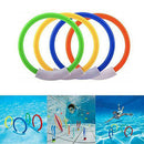 Artudatech Underwater Diving Pool Toys Set Bright Colors Durable Diving Sticks Diving Rings