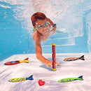 ASCA 18PC Underwater Swim Pool Diving Toys - Summer Swimming Dive Toy Sets