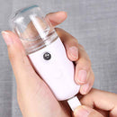 Automatic Nano Mister Sanitizer Spray Bottle - USB Handy Atomization Machine - Portable Nano Facial Mist Sprayer pocket spray for Home, Banks, Office, Car, Keys, Mobile and Personal Care