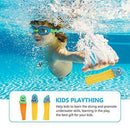 Balacoo 1 Set Pool Diving Toys Swimming Pool Rings Gems Sticks Underwater Fish Octopus Sinking Toys Summer Party Water Pool Toys Playset