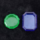 Balacoo 24pcs Underwater Treasure Toy Sinking Dive Colorful Gem Toy Set Underwater Geometric Gem Swimming Practice Toy for Kids Children Random Color