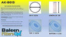 Baleen Filters 100 sq. ft. Pool Filter Replaces Unicel C-9699, Pleatco PJ100-4, Filbur FC-1490-Pool and Spa Filter Cartridges Model: AK-8013