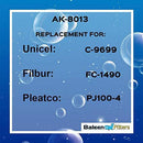 Baleen Filters 100 sq. ft. Pool Filter Replaces Unicel C-9699, Pleatco PJ100-4, Filbur FC-1490-Pool and Spa Filter Cartridges Model: AK-8013