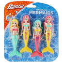 BANZAI Dive Mermaids 4pc Colors May Vary