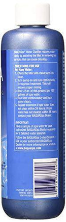 Baqua Spa 83814 Water Clarifier Spa and Hot Tub Cleanser, 16 oz