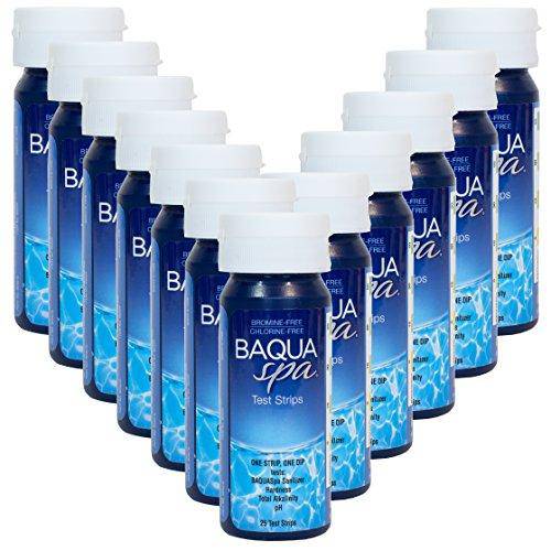 Baqua Spa Test Strips-4 way (25 count) (12 Pack)