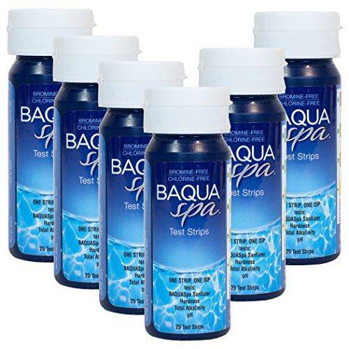 Baqua Spa Test Strips-4 way (25 count) (6 Pack)