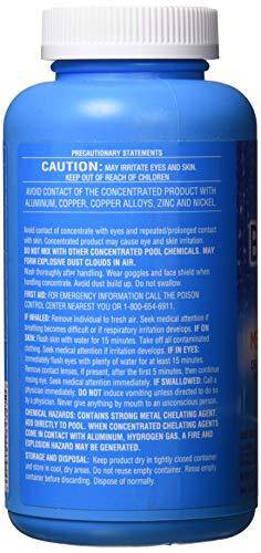 Baquacil 84327 Metal Control Swimming Pool Cleanser, 1.25 lbs