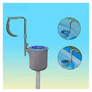 Barbecue Skewers 2021New Swimming Pool Surface Skimmer,Above Ground Pools Attracts Floating Debris for Pool Filter Systems Wall Mounted Automatic Pool Cleaner Skimmer（Without Pumps） (Color : A)