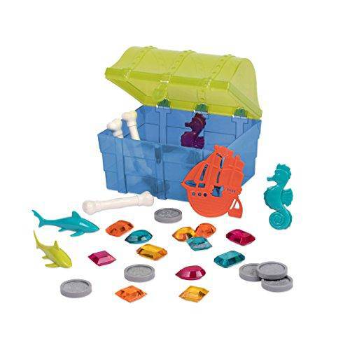 Battat – Pirate Diving Set – Water Toys & Pool Toys Diving Game In A Treasure Toy Box for Kids Age 8+ (28 Pcs)
