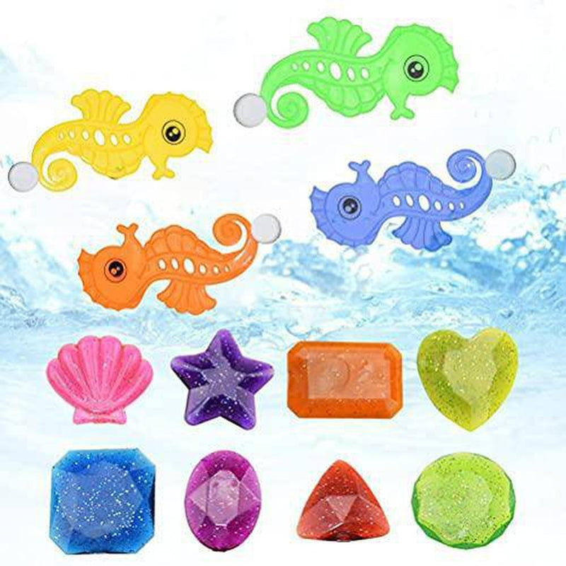 BATYY Kids Diving Pool Toys - 38PCS Diving Toy Set Swimming Pool Toys, Summer Water Toys, Underwater Swim Toys Diving Game for Pools
