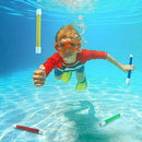 BBG Set of 4 Sinking Pool Sticks - Large 8 Inch Length!