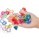 BENBO Swimming Gem Diving Toys, 34 Pieces Diving Gem Pool Toy Set with 2 Pieces Treasure Pirate Boxes Colorful Diamonds Dive Throw Toy Set Underwater Toy for Pool Use Treasures Gift