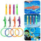 BESPORTBLE 1 Set Swimming Diving Toys Water Diving Ring Numbered Dive Stick Shark Swim Pool Dive Toys Retrieval Sinking Diving Toy for Kids Girls Boy