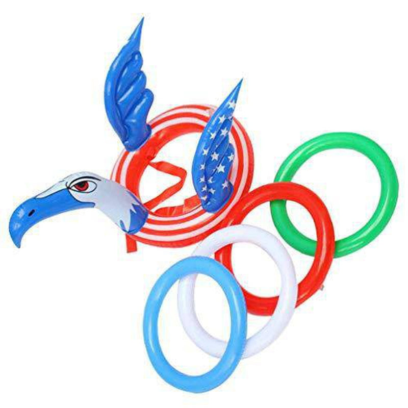 BESPORTBLE 1pc Swimming Toss Game Toy Throwing Ring Toy Inflatable Water Throwing Ring Toy for Kids Children Party Swimming