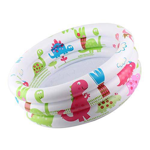 BESPORTBLE 1Pcs Inflatable Kiddie Pool, Cartoon Water Mattress Kiddie Summer Fun Swimming Pool for Kids, Water Pool Indoor and Outdoor Water Game Play Center for Toddlers