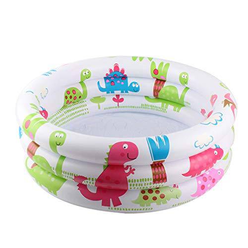 BESPORTBLE 1Pcs Inflatable Kiddie Pool, Cartoon Water Mattress Kiddie Summer Fun Swimming Pool for Kids, Water Pool Indoor and Outdoor Water Game Play Center for Toddlers