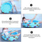 BESPORTBLE Inflatable Pool Garden Round Inflatable Baby Swimming Pool Blow Up Kid Pool for Kids Toddler Outdoor Garden Backyard Summer Swim Center