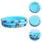 BESPORTBLE Inflatable Pool Garden Round Inflatable Baby Swimming Pool Blow Up Kid Pool for Kids Toddler Outdoor Garden Backyard Summer Swim Center