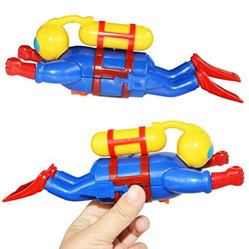 BESPORTBLE Underwater Swimming Toys Creative Diving Training Toys for Bathtub Swimming Pool Kids 1Set (3PCS Seaweeds, 1PC Diver)