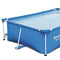 Bestway 8.5t x 5.5ft x 24in Rectangular Above Ground Pool Frame with Filter Pump