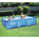 Bestway 8.5t x 5.5ft x 24in Rectangular Above Ground Pool Frame with Filter Pump