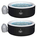 Bestway SaluSpa 71 x 26 Inch Inflatable Portable 4-Person Spa Hot Tub (2 Pack)
