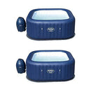 Bestway SaluSpa Hawaii AirJet 6-Person Portable Inflatable Spa Hot Tub (2 Pack)