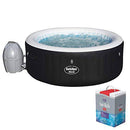 Bestway SaluSpa Inflatable Hot Tub Spa with Full Chlorine Sanitizer Kit