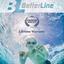 BETTERLINE Swimfun Water Torpedo Toy Glides Underwater Kids Improve Swimming-4 Colorful Dive Pack-5 Inches Long (13 cm)