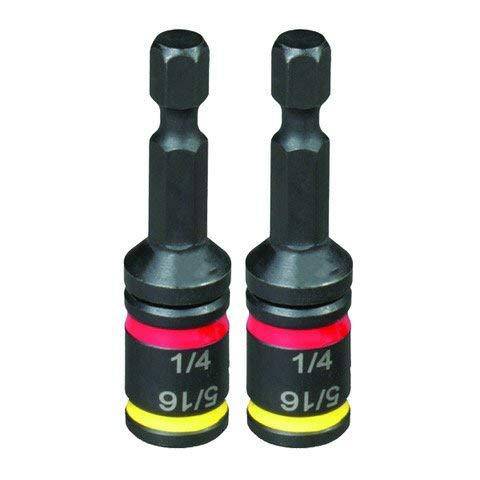 BISS 1/4 & 5/16 x 2" Reversible Dual-Sided Hex Chuck Driver - MSHC x 2