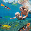 BLUELF 19pcs Diving Pool Toys Underwater Sinking Swimming Pool Toy for Kids Includes Diving Rings(4pcs), Toypedo Bandits(4pcs), Diving Balls(3pcs), Private Treasures(8pcs) Gift Set Bundle