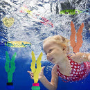 BLUELF 19pcs Diving Pool Toys Underwater Sinking Swimming Pool Toy for Kids Includes Diving Rings(4pcs), Toypedo Bandits(4pcs), Diving Balls(3pcs), Private Treasures(8pcs) Gift Set Bundle