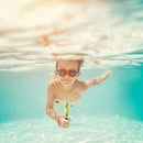 Bnineteenteam 4 Pcs Summer Underwater Torpedo Rocket Throwing Toy for Swimming Diving Game