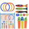 Browill [14 Pack] Diving Toys Set with Net Bag, Pool Toys for Kids & Swim Toys, Great Gifts &Toys for Boys and Girls, Ages 3, 4, 5, 6, 7, 8, 9, 10, 11, 12
