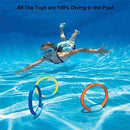 Browill [14 Pack] Diving Toys Set with Net Bag, Pool Toys for Kids & Swim Toys, Great Gifts &Toys for Boys and Girls, Ages 3, 4, 5, 6, 7, 8, 9, 10, 11, 12