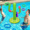 BUYFUN Outdoor Swimming Pool New PVC Inflatable Cactus Toss Party Bar Party Beach Travel Pool Toys Set Ice Supplies Game Floating