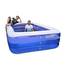 BUYT Inflatable Pool Swimming Pool Oversize Design Family Inflatable Swimming Pool Suitable for Outdoor, Garden, Backyard Portable (Size : E: 428x210x60 cm)