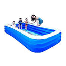 BUYT Inflatable Pool Swimming Pool Oversize Design Family Lounge Pool Thick Wear-Resistant Cold-Resistant PVC Material